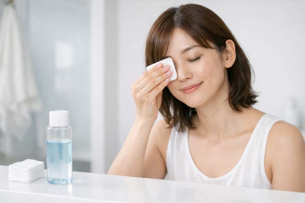 アイメイクが落ちない