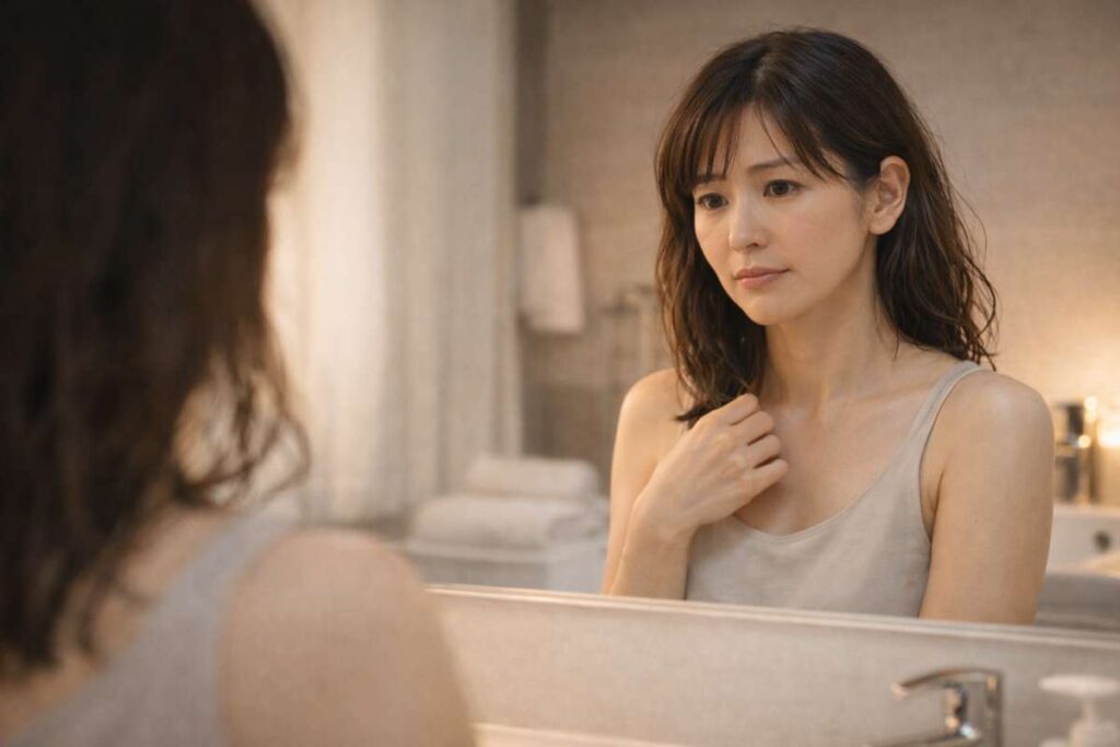 ブリーチ後のキシキシ